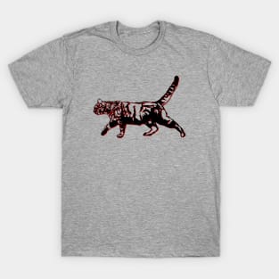 sideways cat T-Shirt